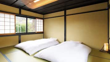 1 slaapkamer, een bureau, gratis wifi, beddengoed