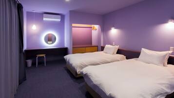 3 habitaciones, escritorio, wifi gratis y ropa de cama