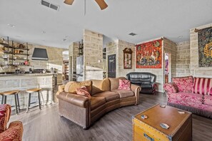 Smart TV, DVD player, books, video library - Harry Potter Private Pool Castle House Near Disney 5BR Warlock Retreat

 (Clermont)