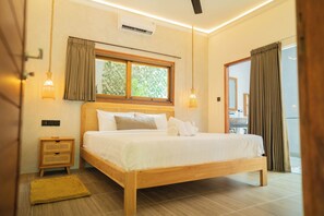 Villa, 2 Schlafzimmer, eigener Pool, Gartenblick (Villa Aqua) | Hochwertige Bettwaren, Select-Comfort-Betten, Schreibtisch