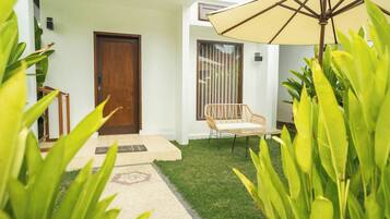 Villa, accès piscine, vue jardin (Private Kitchen) | Terrasse/Patio
