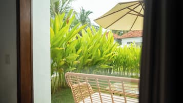 Superior-Doppelzimmer, 1 King-Bett, Parkblick | Ausblick vom Zimmer