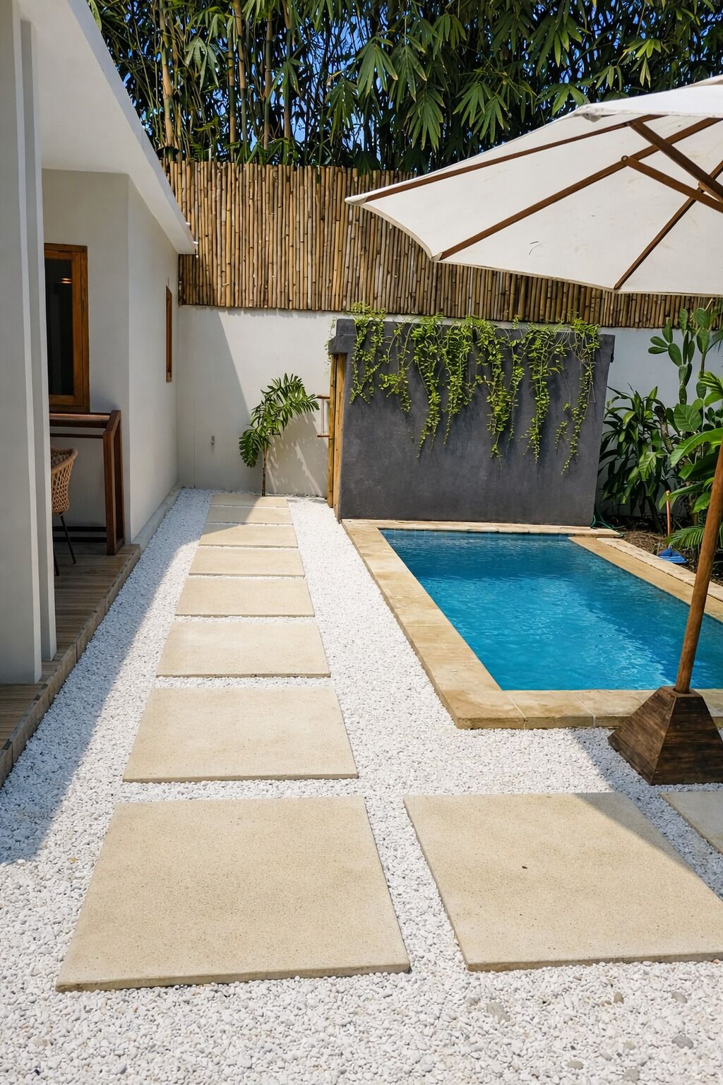 Deluxe Villa, 2 Bedrooms, Private Pool, Garden View | Courtyard view