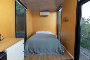 1 makuuhuone, vuodevaatteet