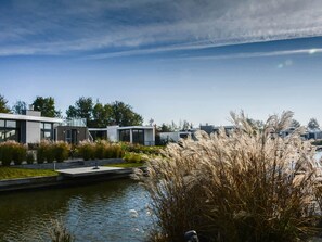 Chalet | View from property - Chalet on the Water at the Beautiful Veluwemeer (Nunspeet)