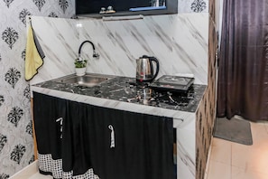 Chambre Double Deluxe | Cuisine privée
