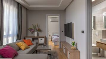 1 makuuhuone, ilmainen Wi-Fi, vuodevaatteet