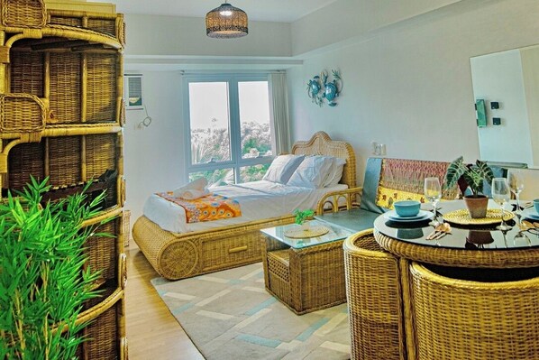 1 bedroom, WiFi, bed sheets