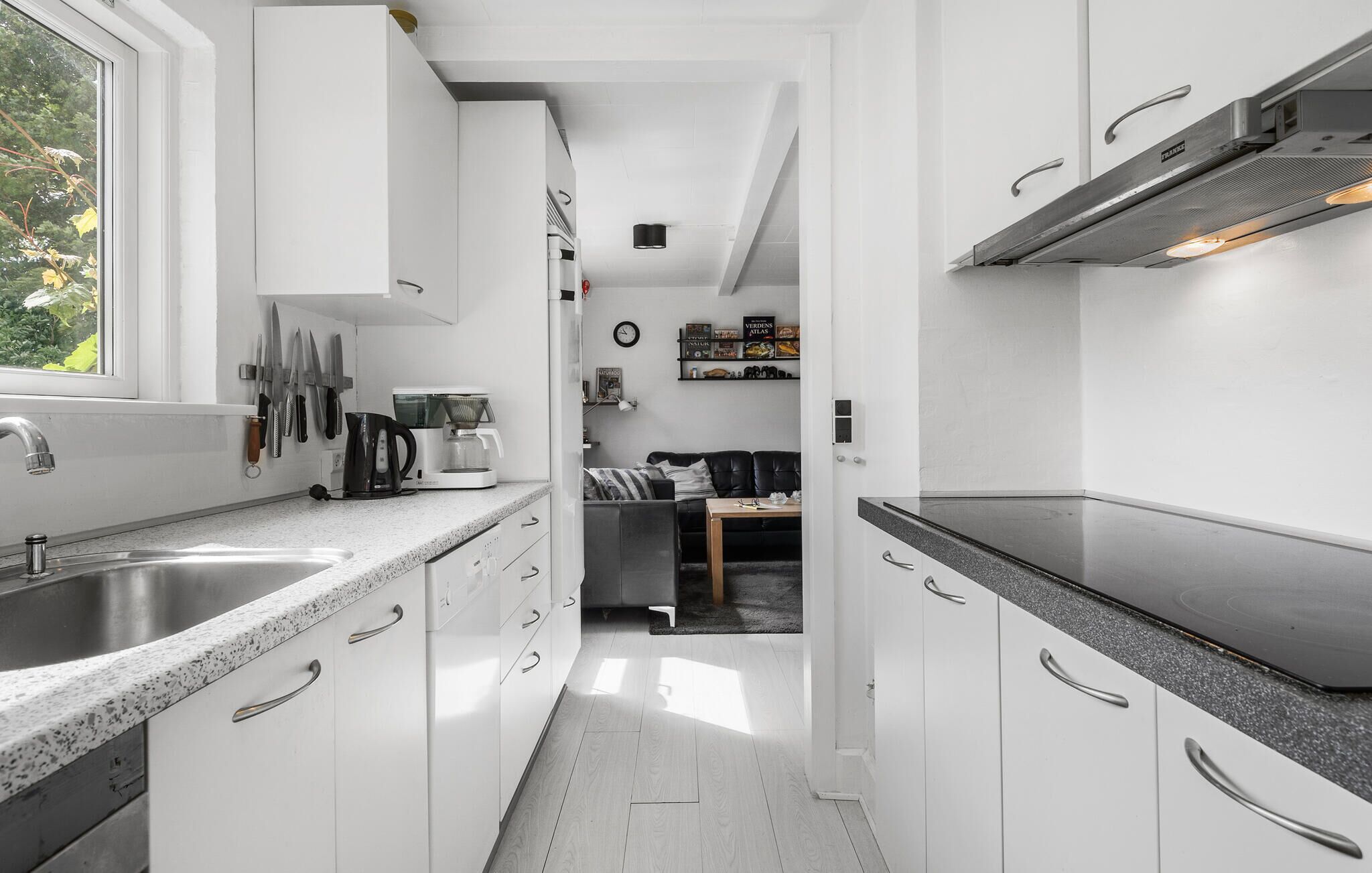 Refrigerador, horno, parrilla de estufa y lavavajillas 