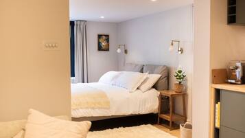 1 sovrum, strykjärn/strykbräda, resesäng och wi-fi