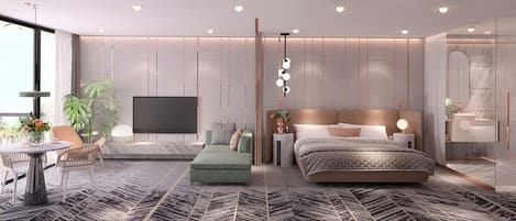 Studio Affaires | Rideaux occultants, chambres insonorisées, fer et planche à repasser