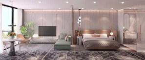 Blackout curtains, soundproofing, iron/ironing board, free WiFi - Gajrash Suites (Baku)