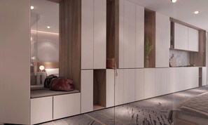 Blackout curtains, soundproofing, iron/ironing board, free WiFi - Gajrash Suites (Baku)