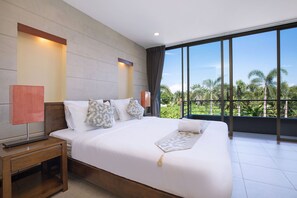 Design Villa, 3 Bedrooms, Garden View | View from room - Designer 3BR Pool Access Villa Argent 8 (Thep Krasattri)