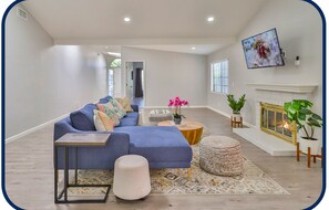 Smart-TV, Kamin, Videospiele, Computerbildschirme