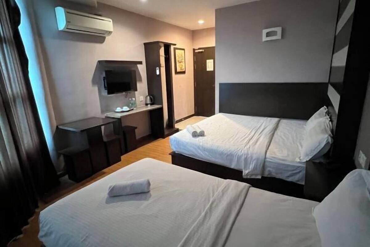 Desk, iron/ironing board (on request), free WiFi