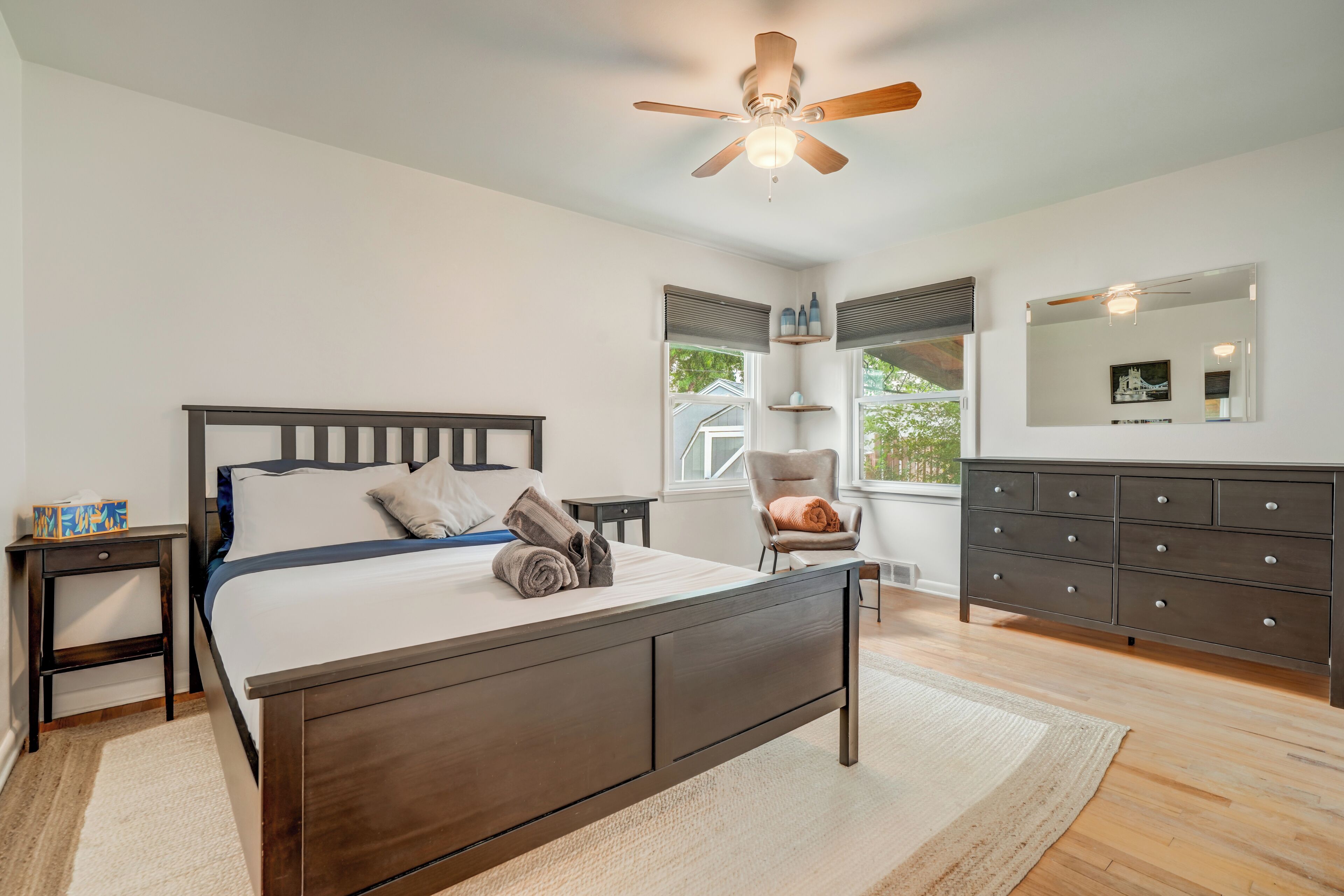 3 間睡房、書桌、熨斗/熨衫板、免費 Wi-Fi