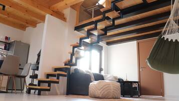 Smart TV, books, stereo, computer monitors