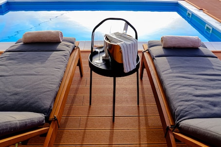 Outdoor pool. Sunset Home | Office | View | Pool