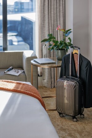 In-room safe, iron/ironing board, free WiFi, bed sheets