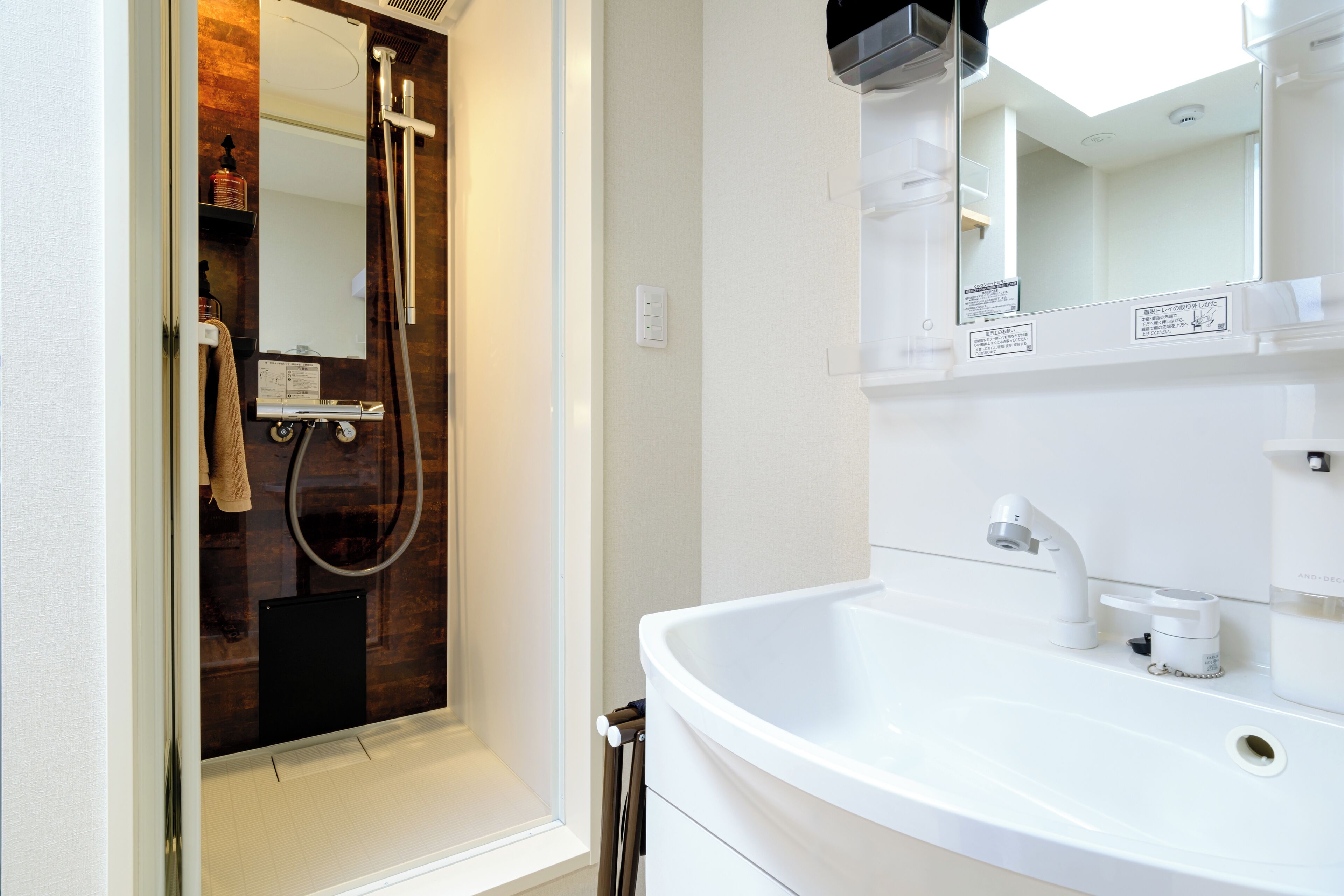 基础公寓, 1 张双人床和 1 张沙发床, 无烟房 (301) | 浴室 | 淋浴设施、吹风机、毛巾、洗发水