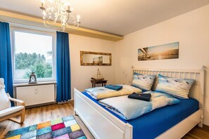 2 soverom og sengetøy