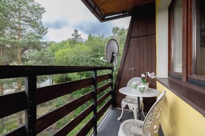 Appartement, 1 chambre, balcon | Balcon