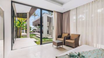Vila (3 Bedrooms) | Pemandangan taman