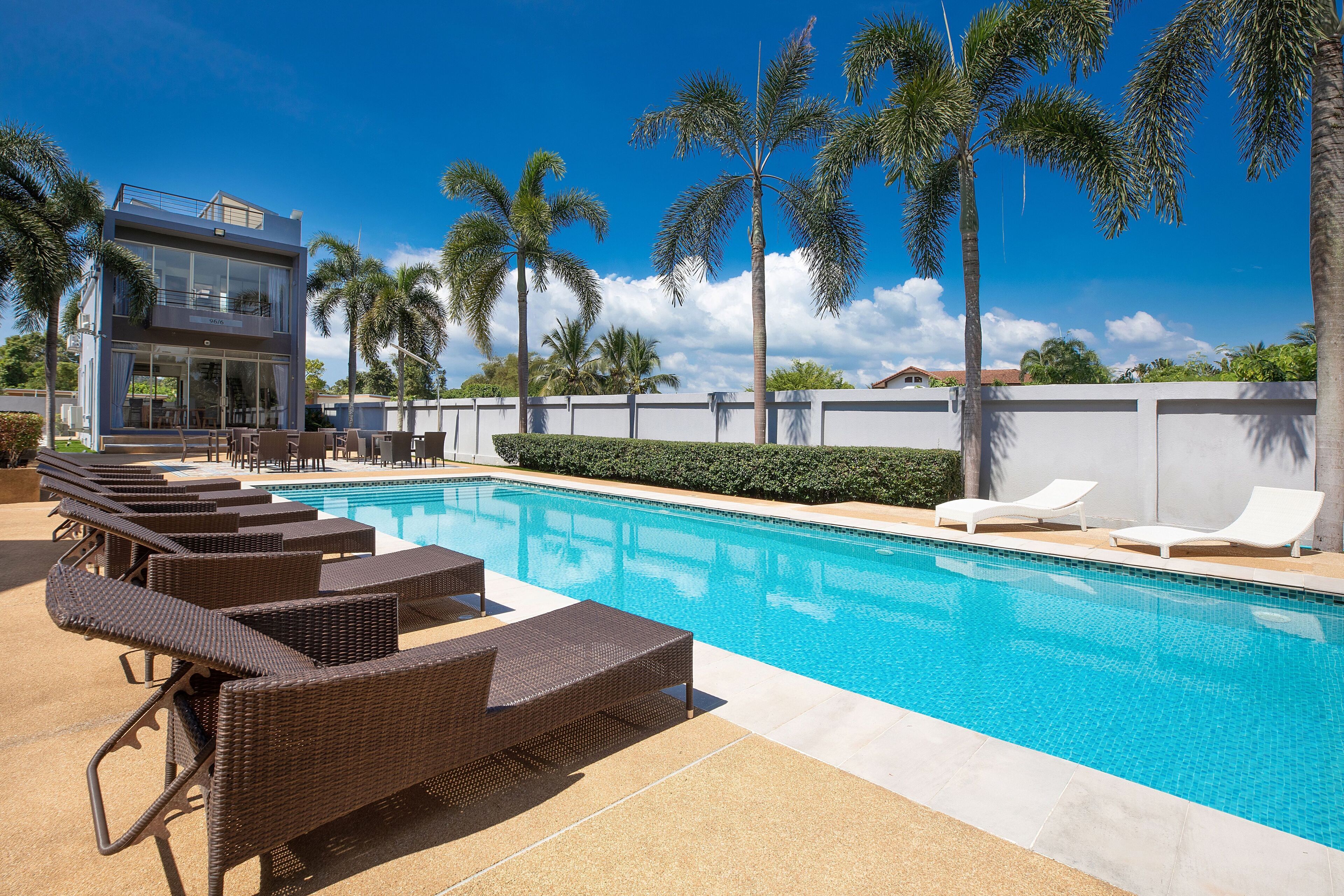 Alberca al aire libre