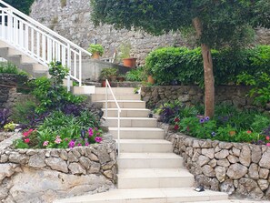 Overnattingsstedets uteområder