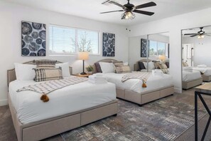 4 dormitorios, cuna de viaje, wifi y ropa de cama