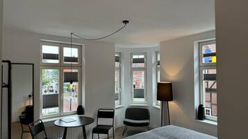 1 Schlafzimmer, BĂŒgeleisen/BĂŒgelbrett, kostenloses WLAN, BettwĂ€sche