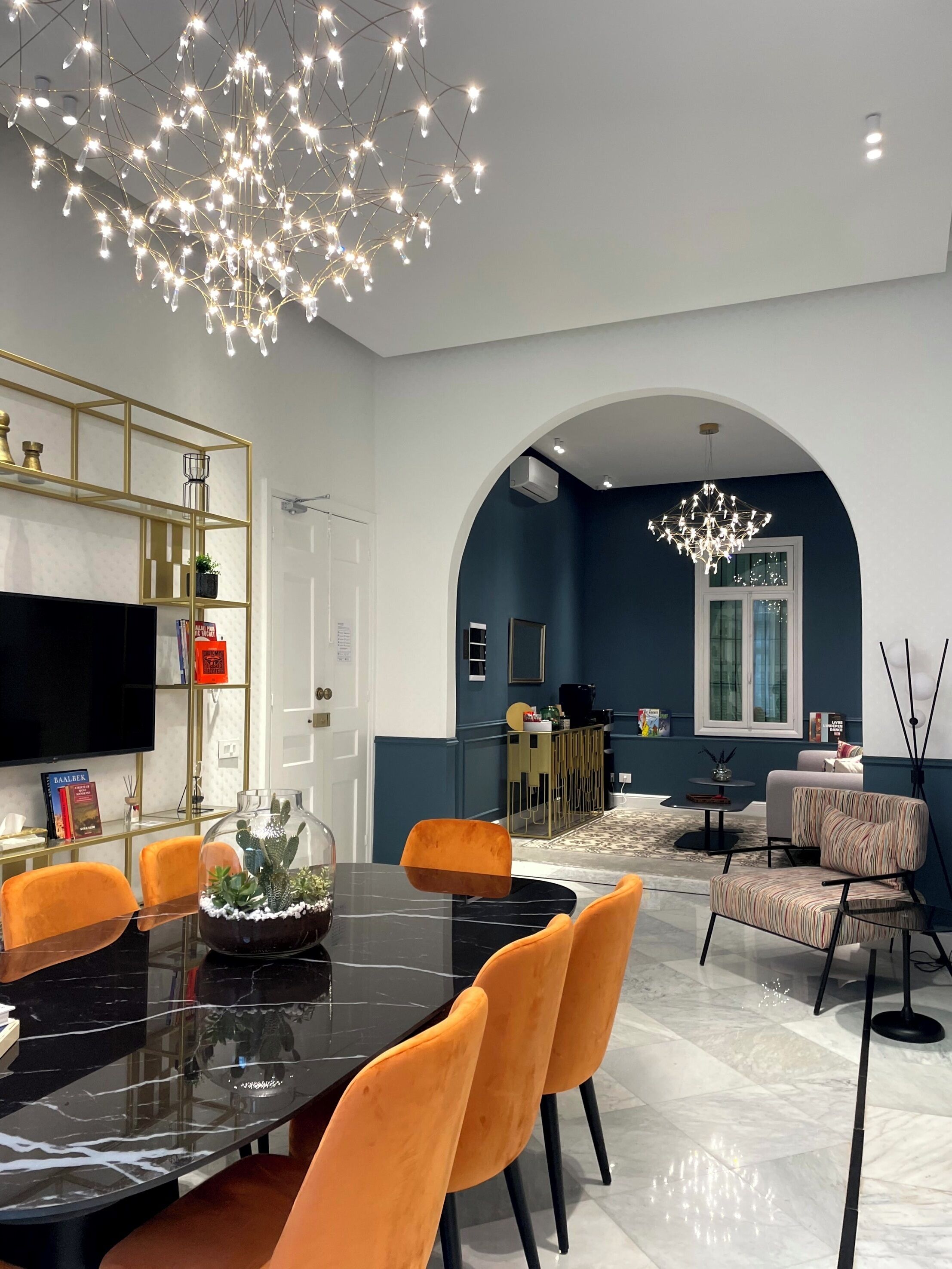 Restauration dans la chambre