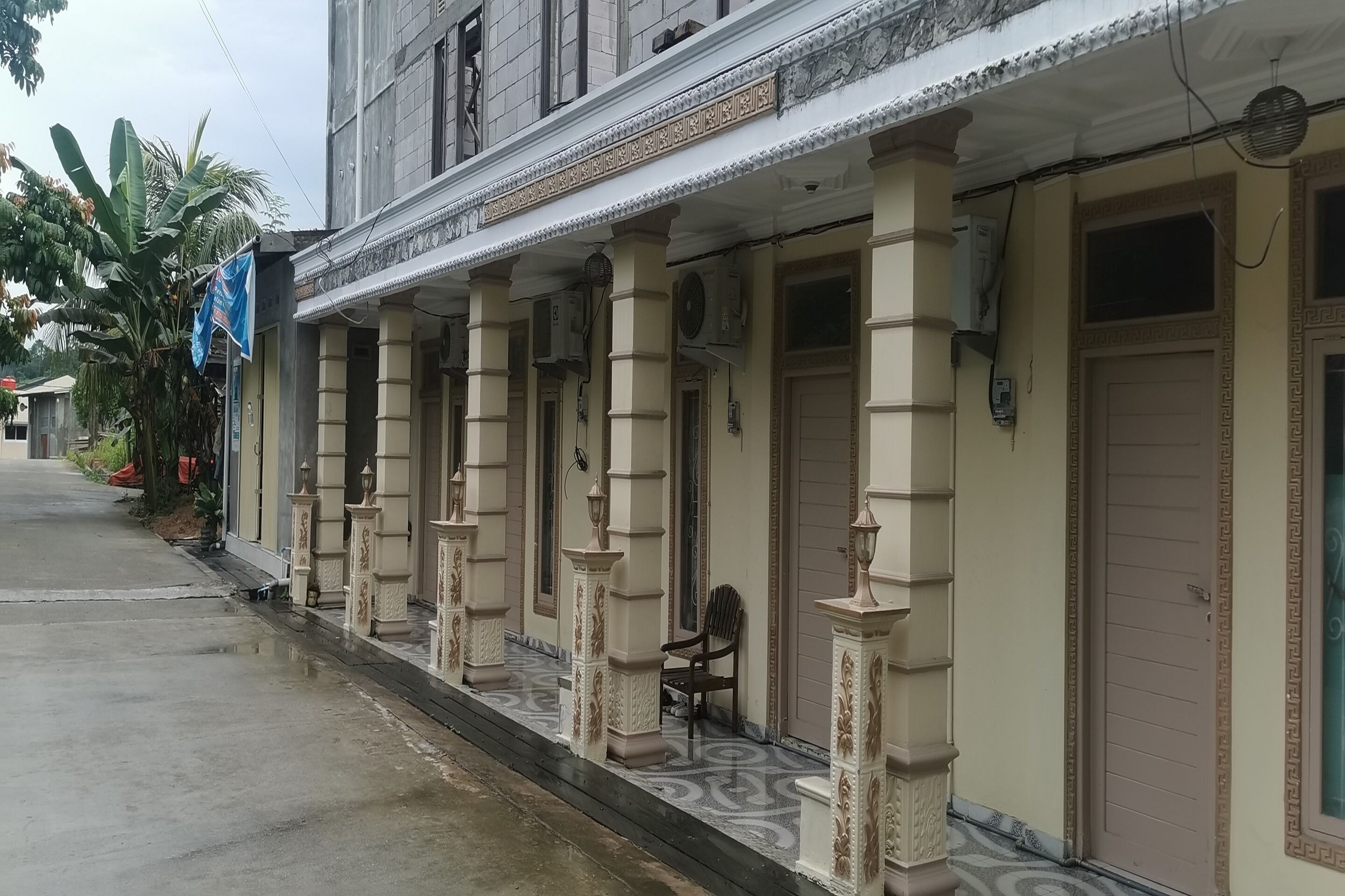 Mặt tiền nơi lưu trú