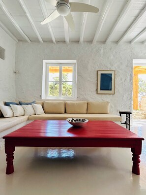 TV connectée, cheminée