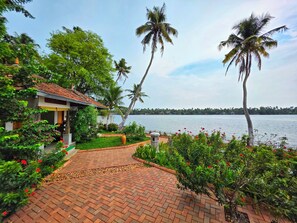 Vista del paisatge des de l'allotjament