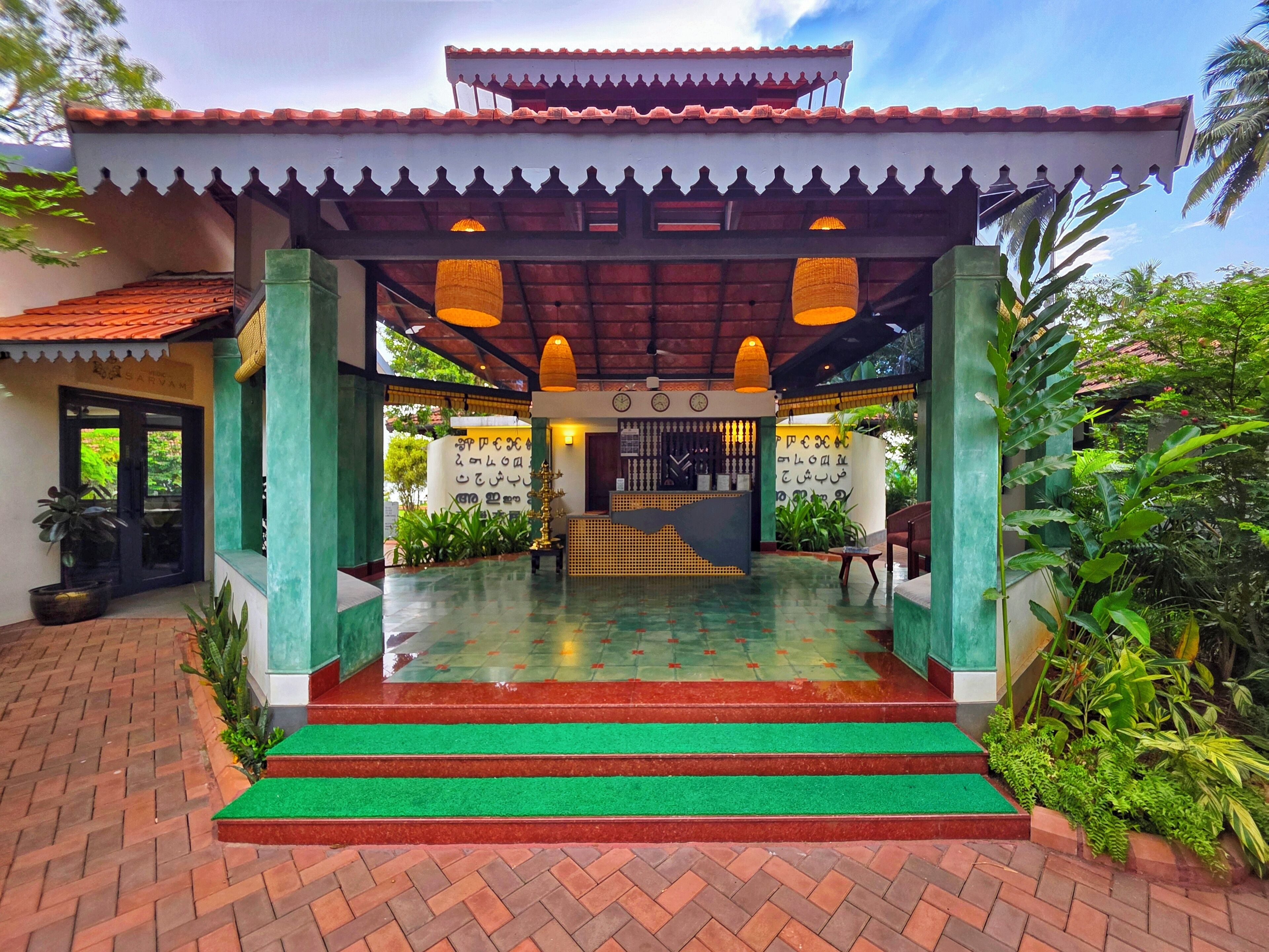 Fachada de la propiedad