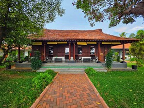 Majoituspaikan julkisivu