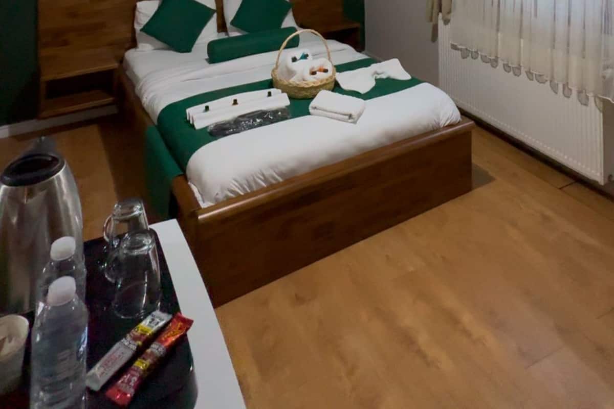 Quarto standard | 1 quarto, roupas de cama premium, escrivaninha