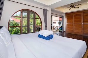 Exclusive-Villa, 3 Schlafzimmer, Gartenblick