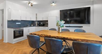 Luxus im Zentrum für 6 Pers.! 3 Zi., Balkon, WLAN