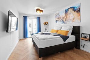 2 bedrooms, WiFi, bed sheets - Luxus im Zentrum für 6 Pers.! 3 Zi., Balkon, Wlan (Dresden)