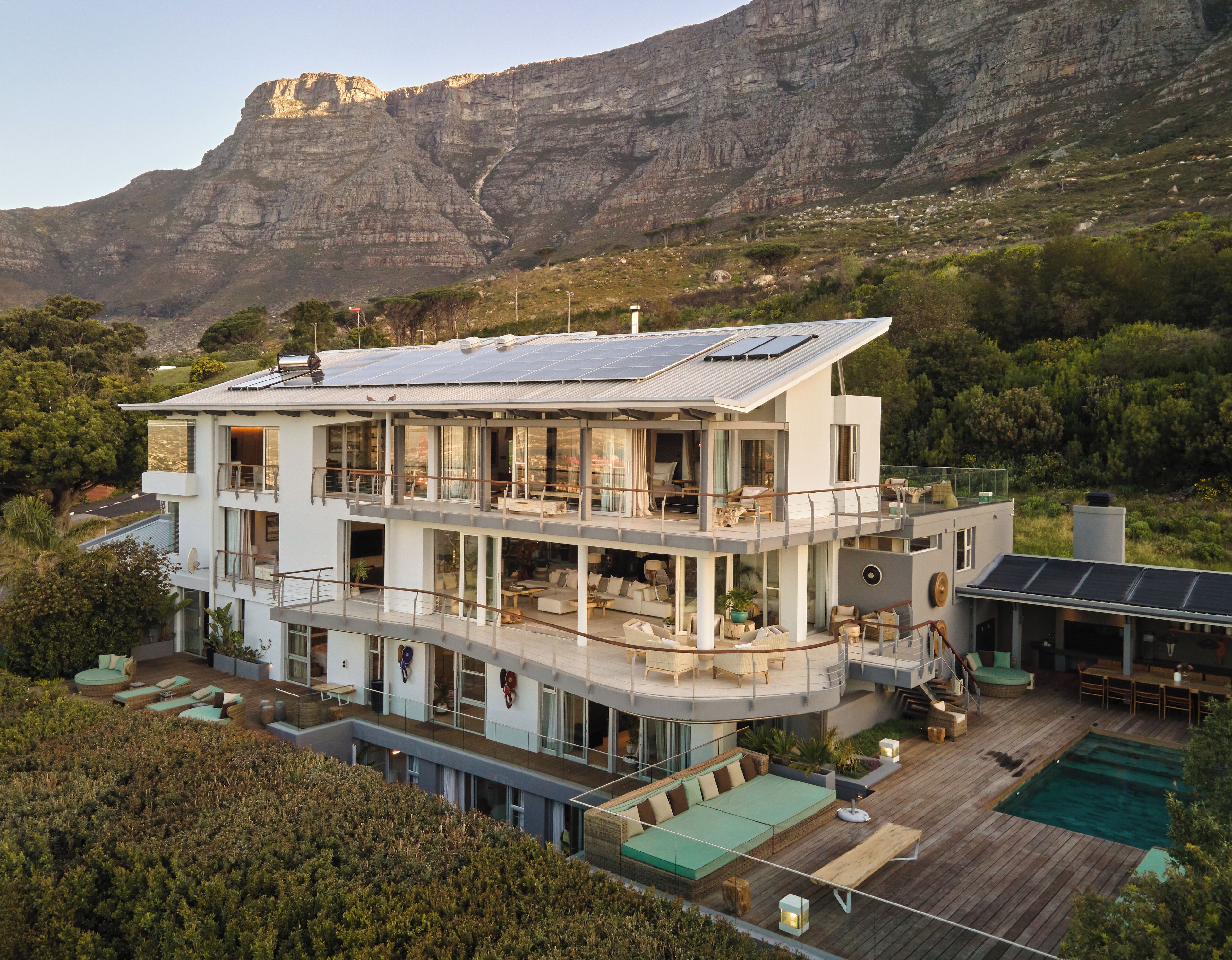 Façade de l’hébergement