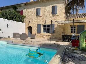 Pool - Pretty Provencal farmhouse - 135 m2 - private pool (Cavaillon)