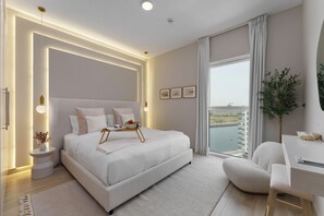 Deluxe appartement | 1 slaapkamer, een kluis op de kamer, verduisterende gordijnen