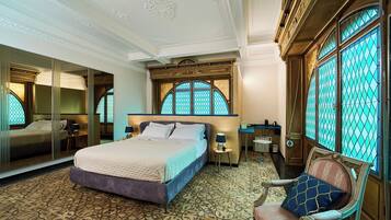 Suite Luxe, balcon, vue ville