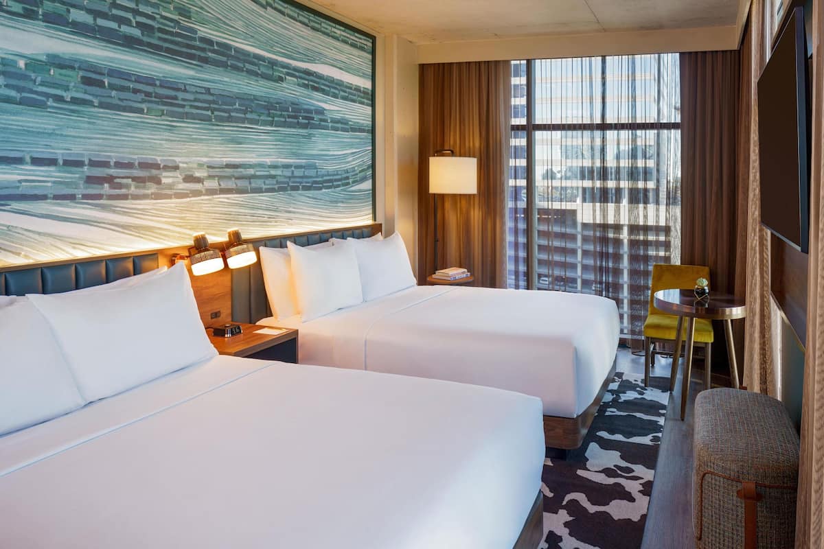 Room, 2 Double Beds (High Floor)