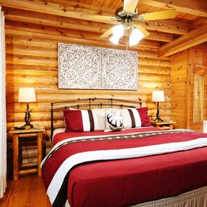 Apartment | 2 bedrooms - Cozy Upscale Cabin w Fireplace Hot Tub (Sevierville)