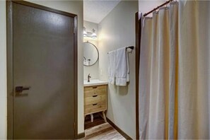 Apartment, Accessible | Bathroom | Bathrobes - New Luxury Remodel Fire Pit Game Room Hot Tub (Sevierville)