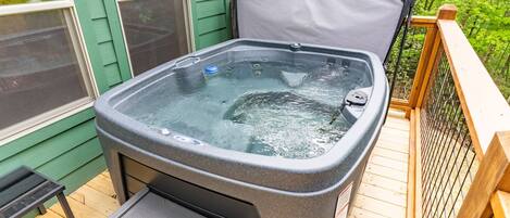 Bain à remous extérieur